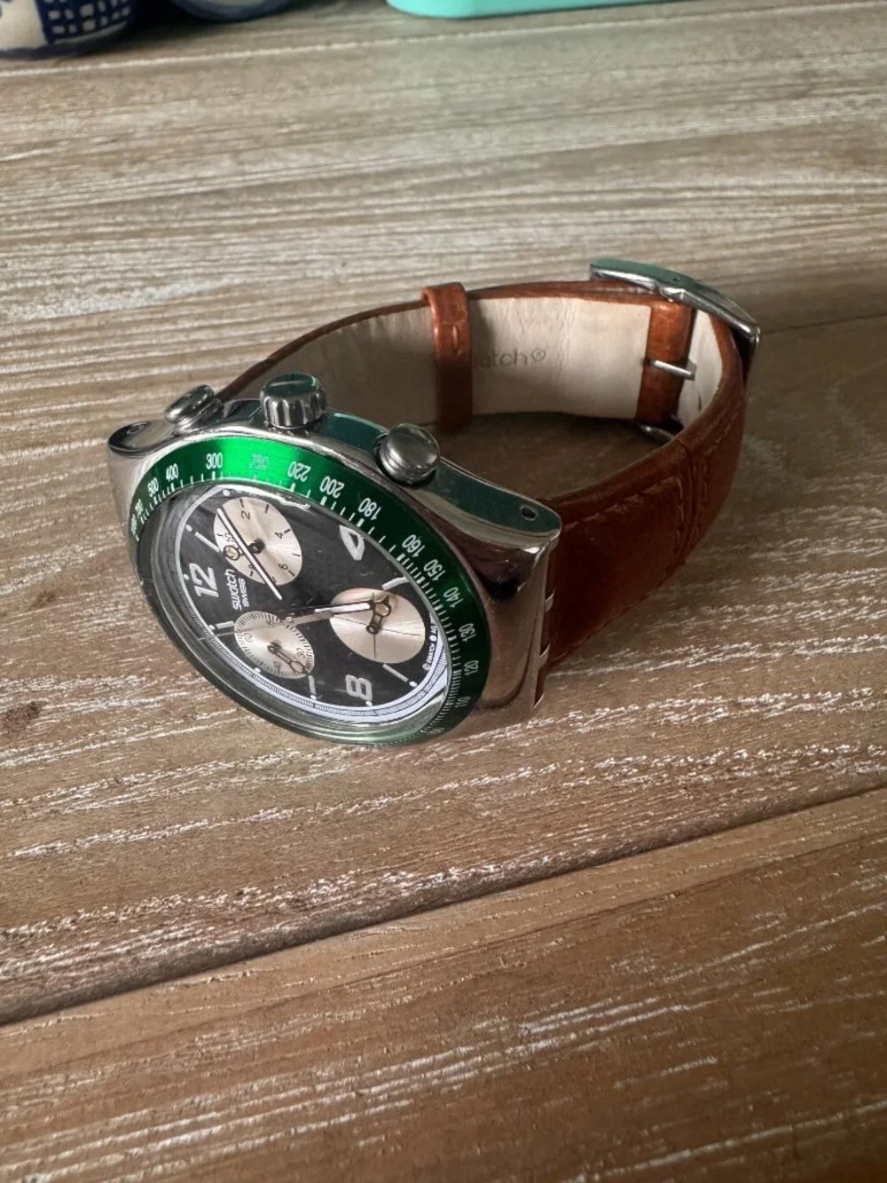 Timeless! Vintage Swatch Irony Chronograph Watch - READ
